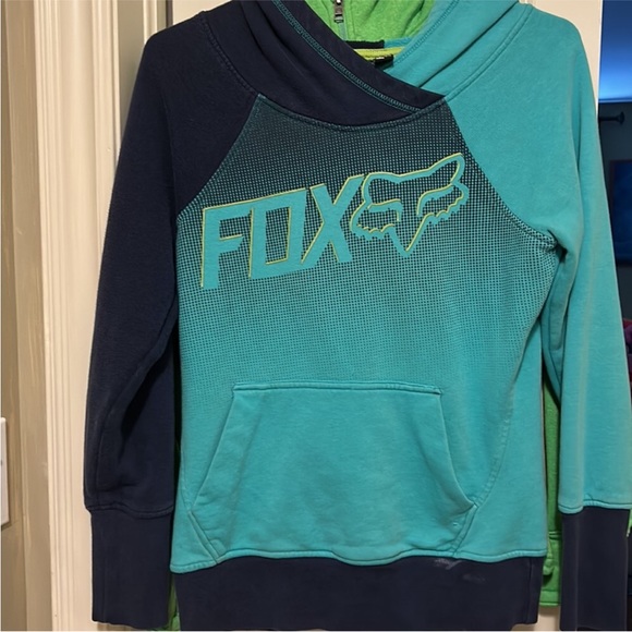 FOX | Color Block Hoodie | XS - Picture 2 of 5